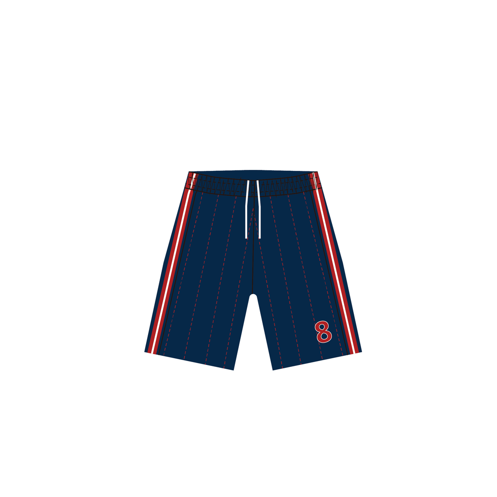 DCSPX Mustangs SISAC Basketball Shorts - AWAY