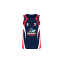 Girls Basketball Jersey - AWAY DHHQ Sharks
