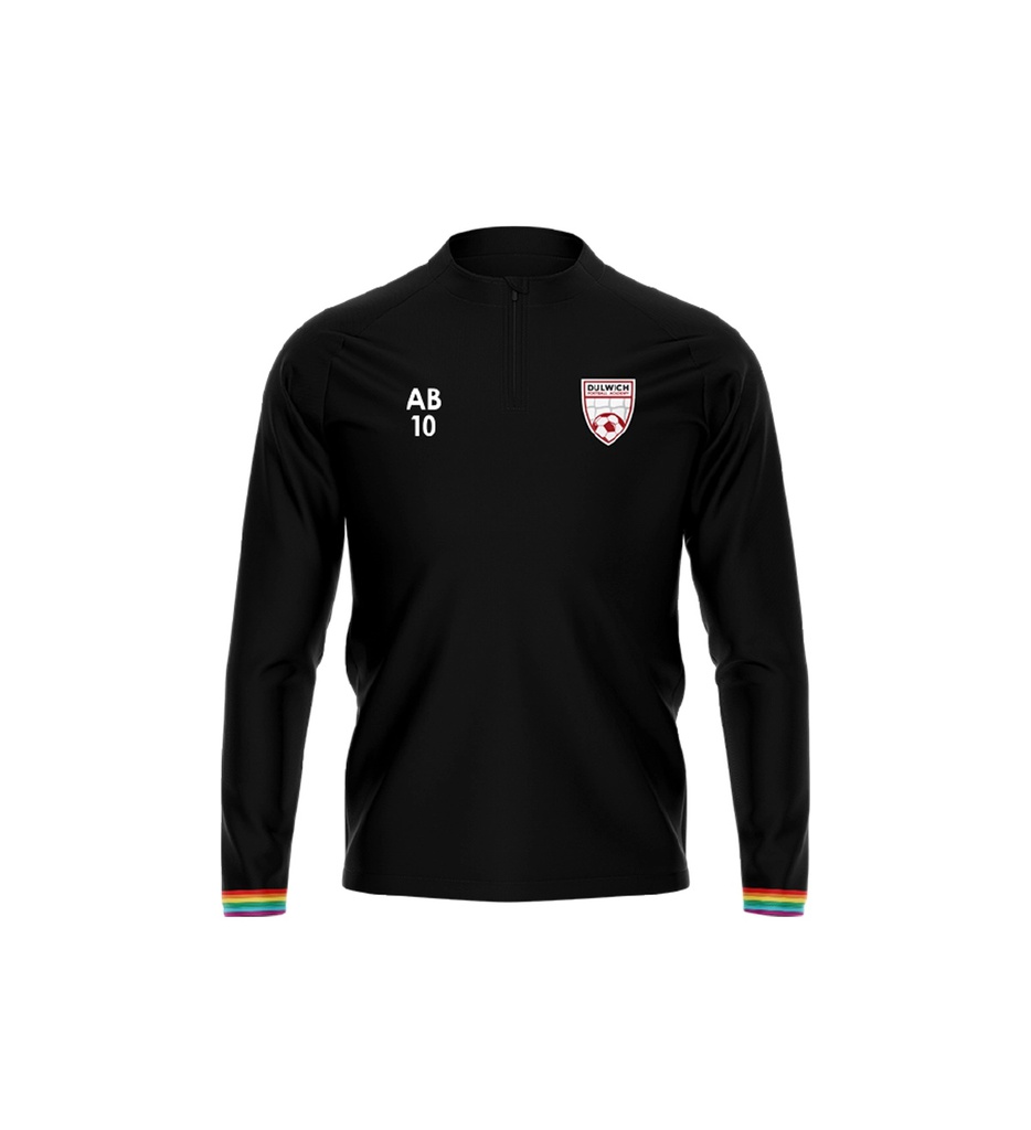 Adult 1/4 Zip Top (full zip jacket fabric)