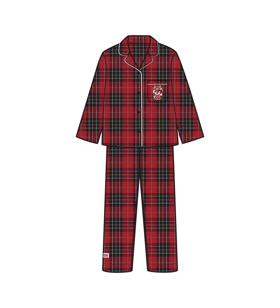 Dulwich Red Tartan Pajamas